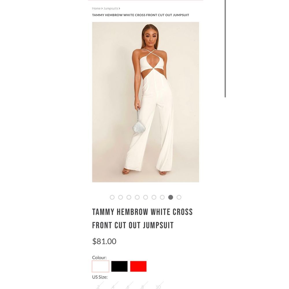 In the Style-Tammy Hembrow Cross Jumpsuit